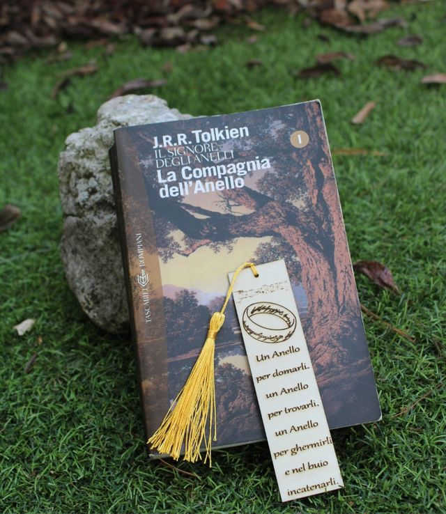 Segnalibri in legno personalizzabile