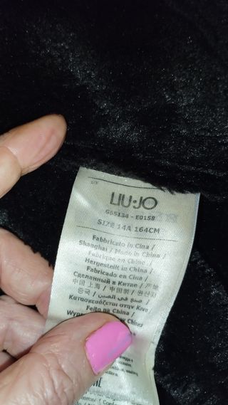 Cazadora Liu-jo negra preciosa