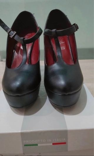 scarpe con plateau eleganti taglia 39