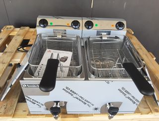 FREIDORA ELÉCTRICA PROFESIONAL 10+10 litros