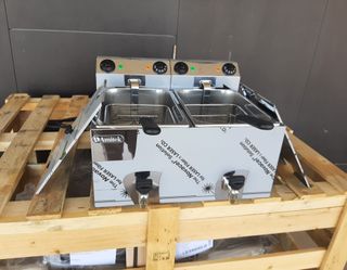 FREIDORA ELÉCTRICA PROFESIONAL 10+10 litros