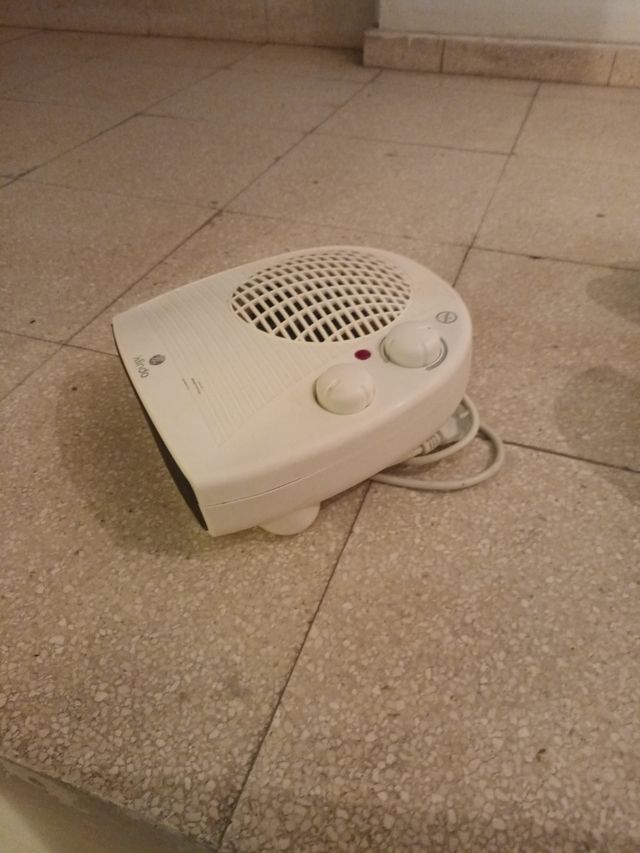 Calefactor de aire " no negociable "
