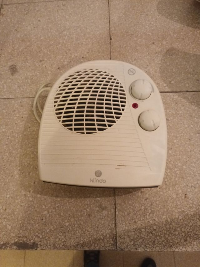 Calefactor de aire " no negociable "