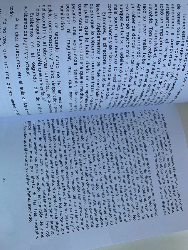 Asesinato en el Instituto