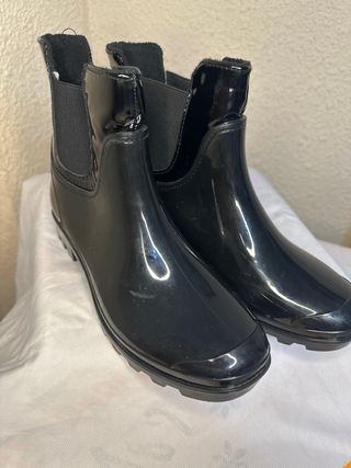 botas para la lluvia - caña ancha