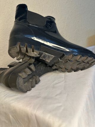 botas para la lluvia - caña ancha