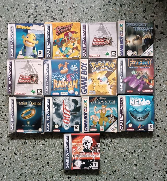 Juegos GB GBA