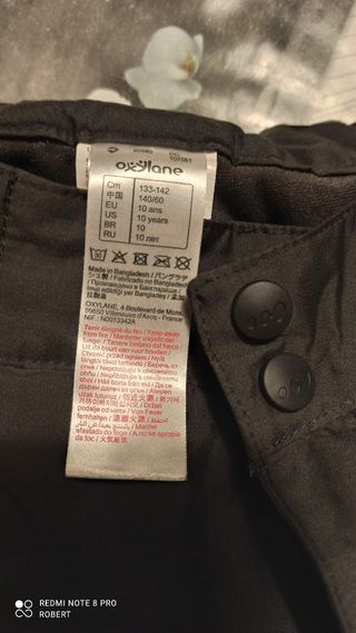 Pantalón nieve Decathlon