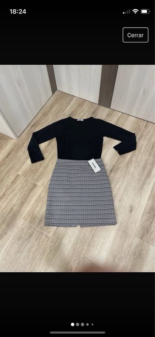 Falda nueva con etiqueta