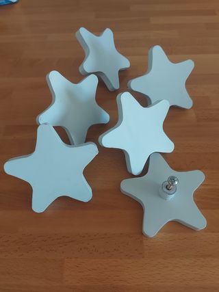 Tiradores de madera