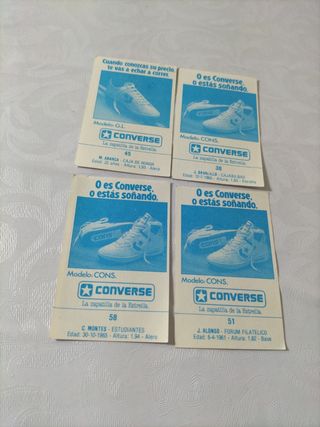 Cromos ACB Converse Merchante