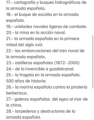 35 Libros Armada Española Bazan NAVANTIA