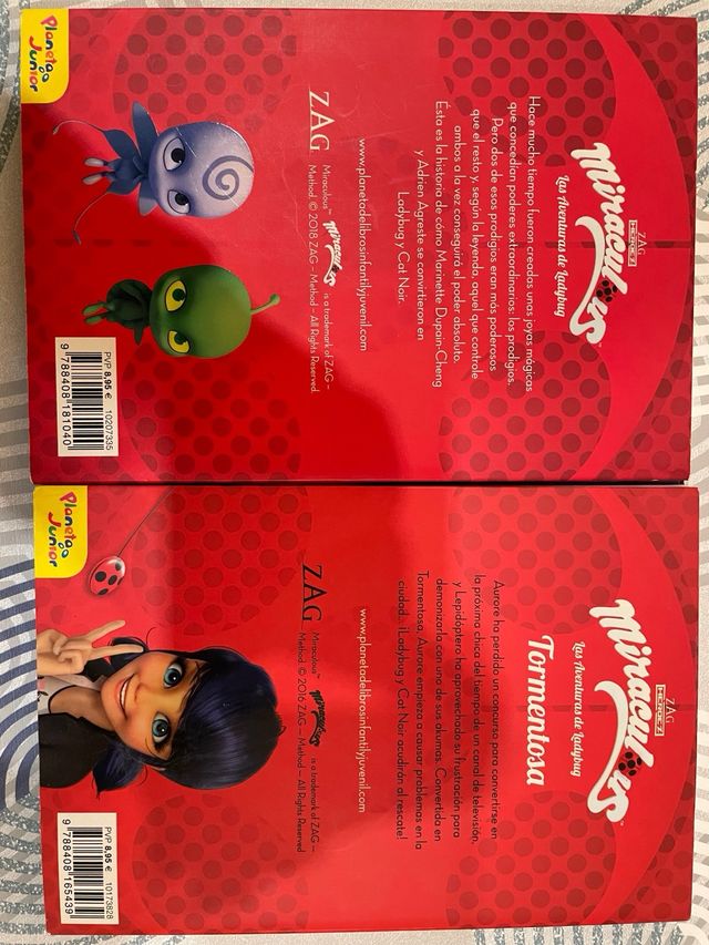 Pack libros de ladybug