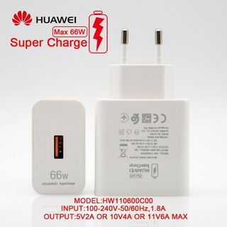 Caricatore USB Huawei SuperCharge Honor 50 Lite da 66 W
