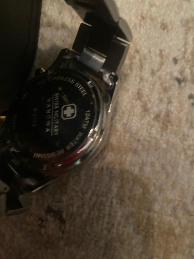 Reloj hombrr Swiss Military Hanowa. Impecable