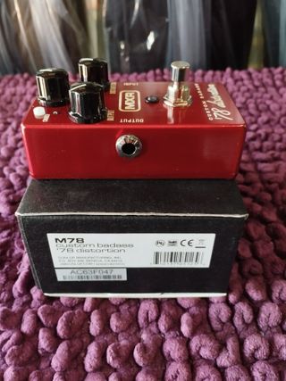 (Nuevo) Pedal MXR (M78) Badass 78 Distortion