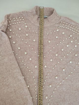 Jersey Rosa palo, Stradivarius, S