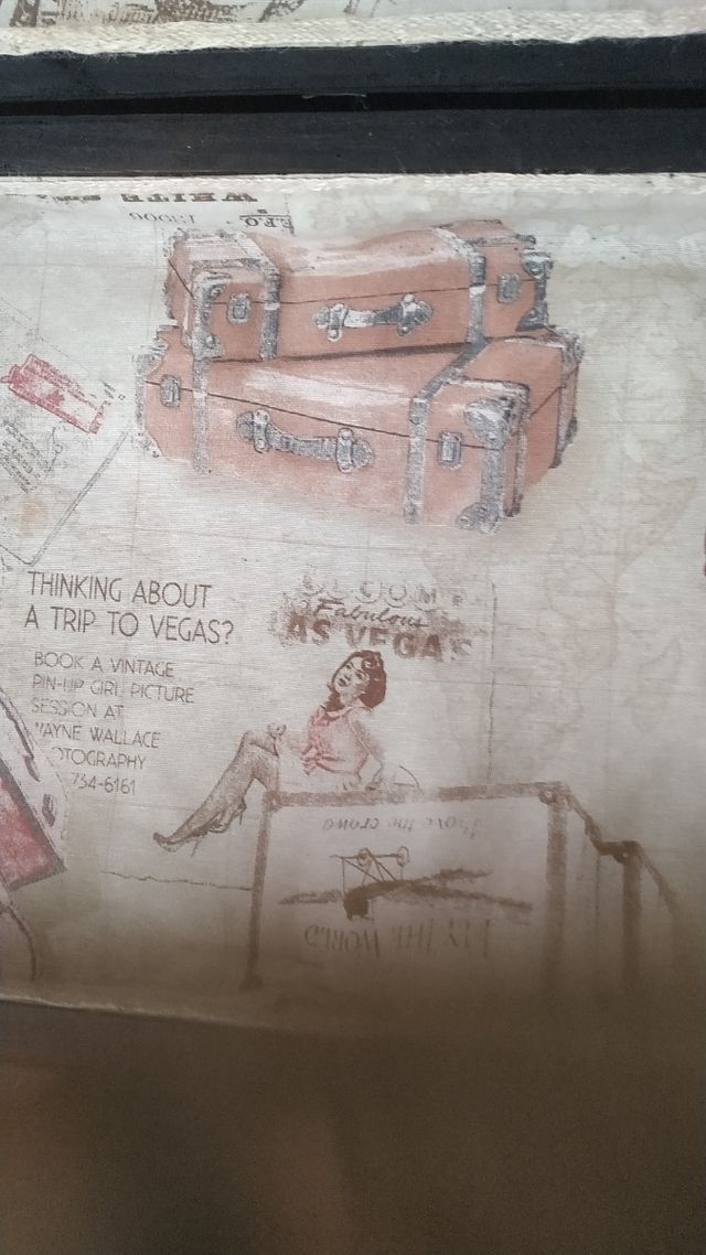 Maleta vintage de marca Da Vinci