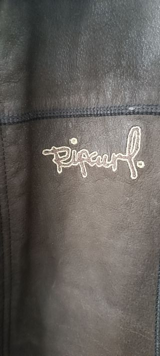 Cazadora piel marrón ripcurl