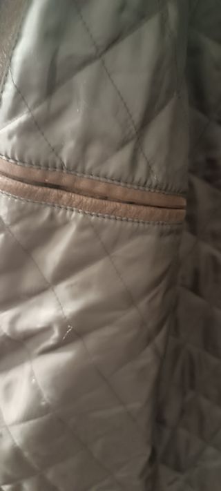 Cazadora piel marrón ripcurl