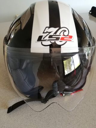 Casco moto + intercomunicador 