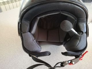 Casco moto + intercomunicador 