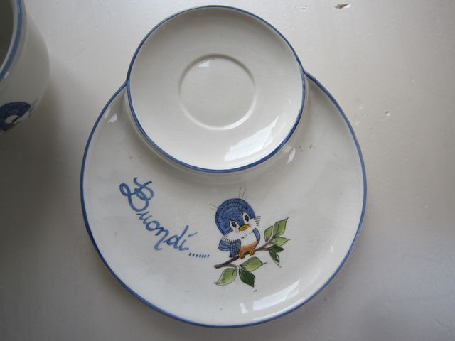 tazzona con nominativo dipinto a mano Alberto