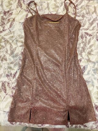 Vestido corto brillante