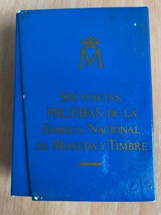 6 Monedas del XXV aniversario Boda Reyes