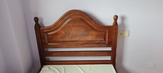 CAMA DE MADERA 90 cm