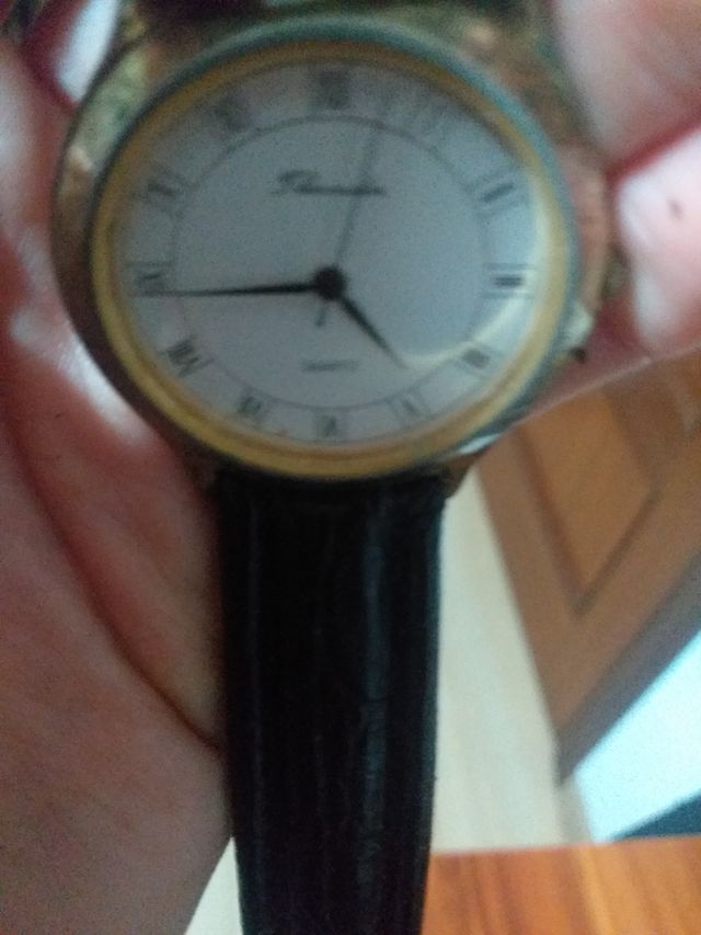 Reloj thermidor con correa de cuero