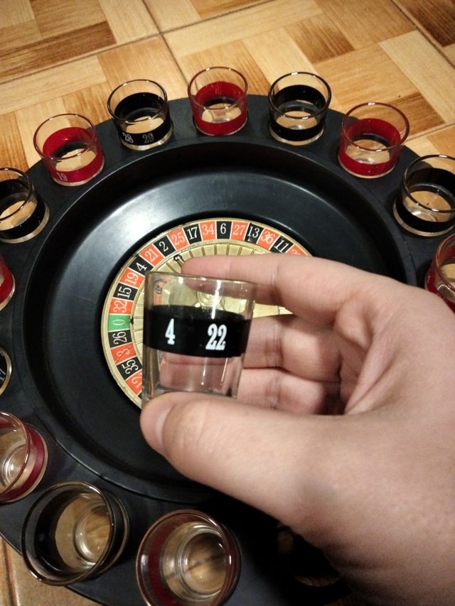 Ruleta de chupitos