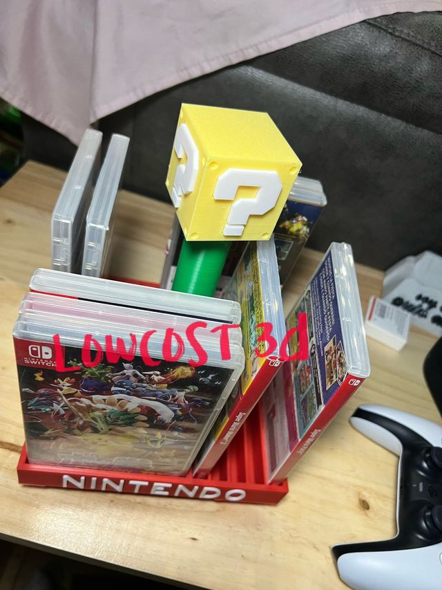 Soporte para 20 juegos giratorio Nintendo Switch