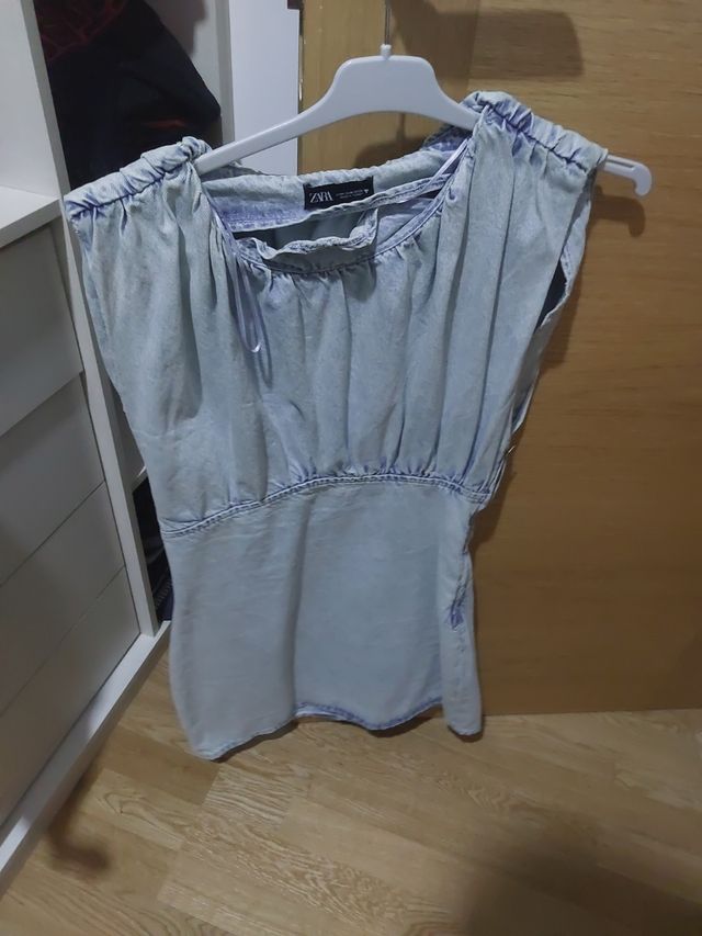 Vestido zara vaquero