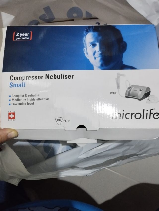 Compresor nebulizer microlife