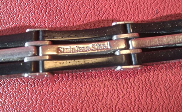 Bracciale uomo STEEL caucciù e acciaio