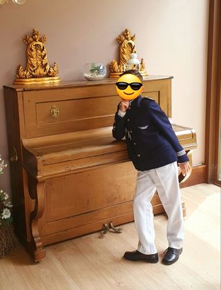 Traje de comunión tizzas niño 
