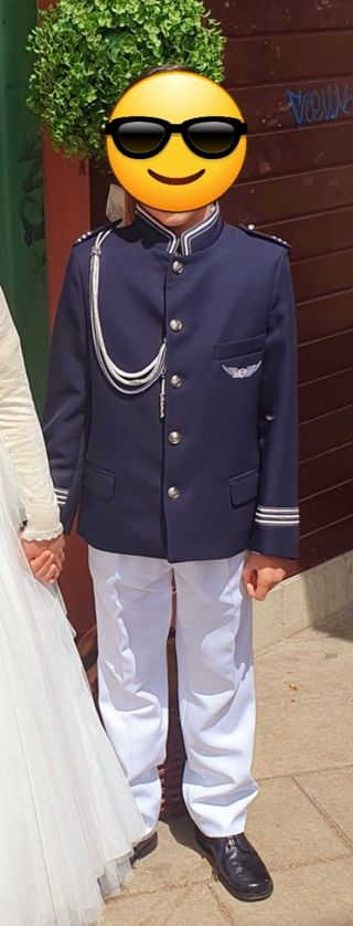 Traje de comunión tizzas niño 