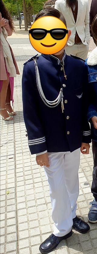 Traje de comunión tizzas niño 