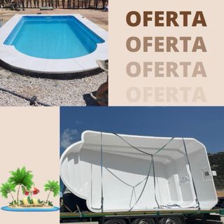 piscina de fibra modelo romana