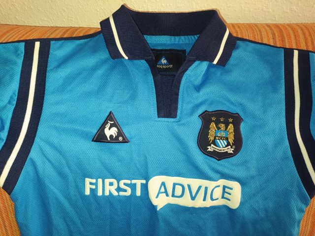 Camiseta MANCHESTER CITY 2002-03 NIÑOS