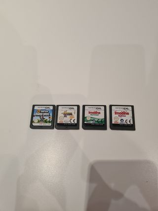 Nintendo ds 4 juegos
