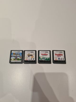 Nintendo ds 4 juegos
