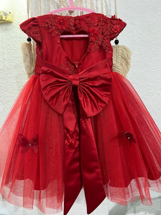 vestido rojo elegante