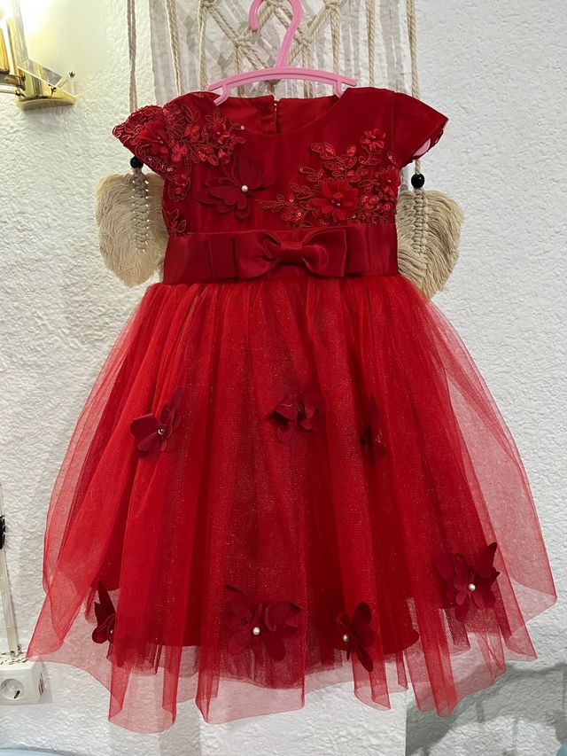 vestido rojo elegante