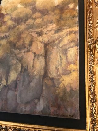 LAUREANO BARRAU cuadro antiguo