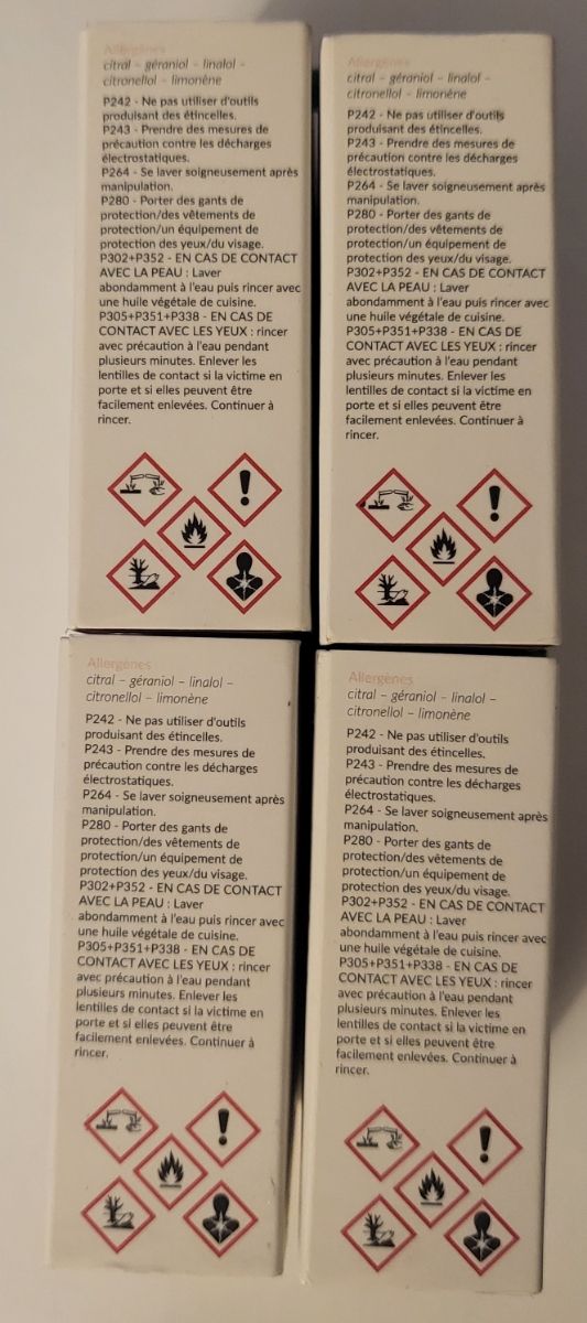 4 x Capsulas Zen de Aroma (AromaCare)