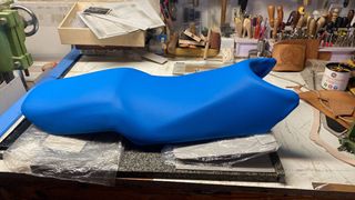 tapizado asiento moto