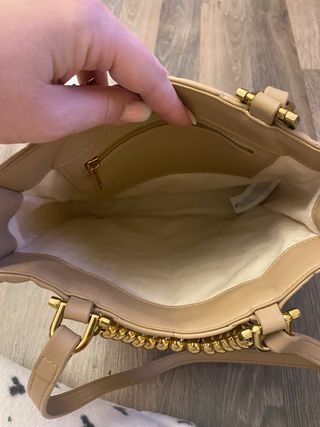 Bolso tote Zara camel