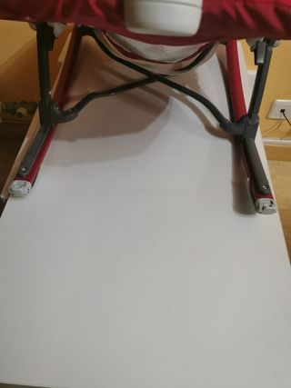 Hamaca de Chicco poket relax de viaje.